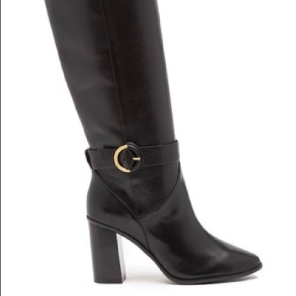 New Ted Baker London leather knee high boots - Picture 6 of 7